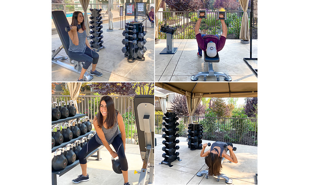 The Shadows Apartments Outdoor Fitness